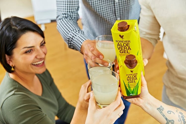 aloe vera gel and forever living business model