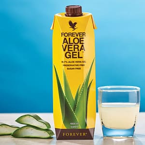 Forever Aloe Vera Gel in pahar 